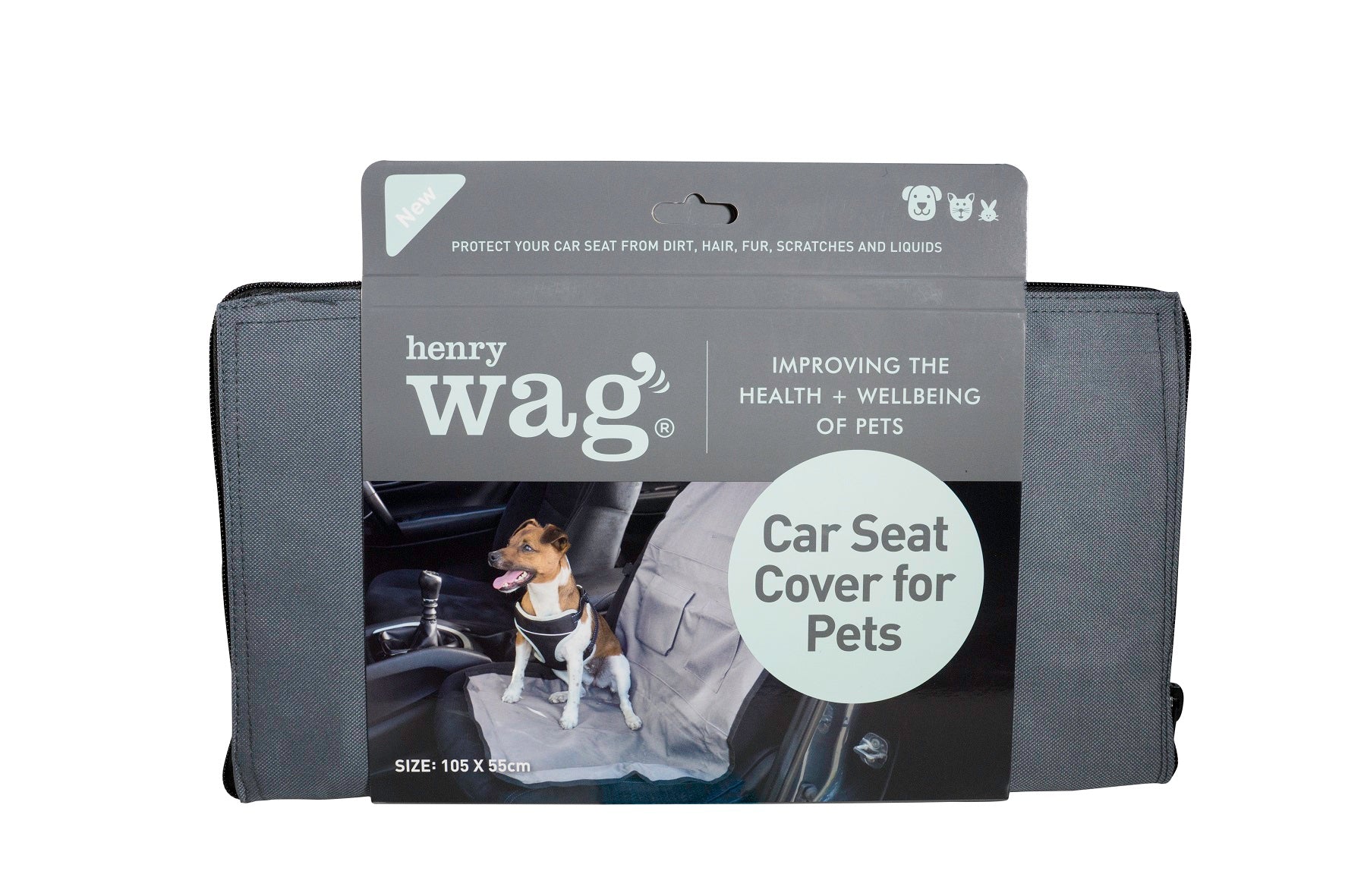 Henry Wag Single Car Seat Cover