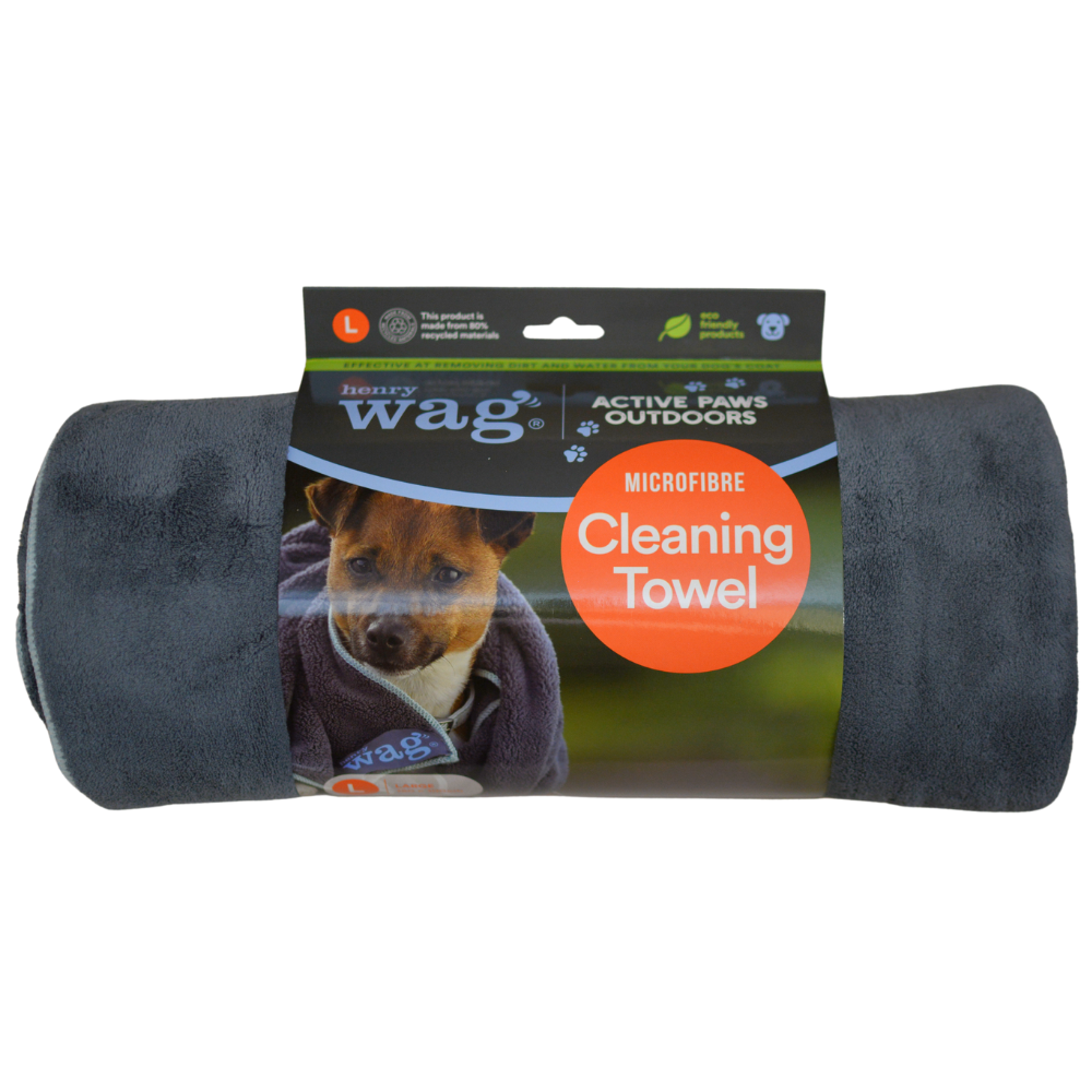 Microfibre Pet Dog Cleaning & Drying Towel