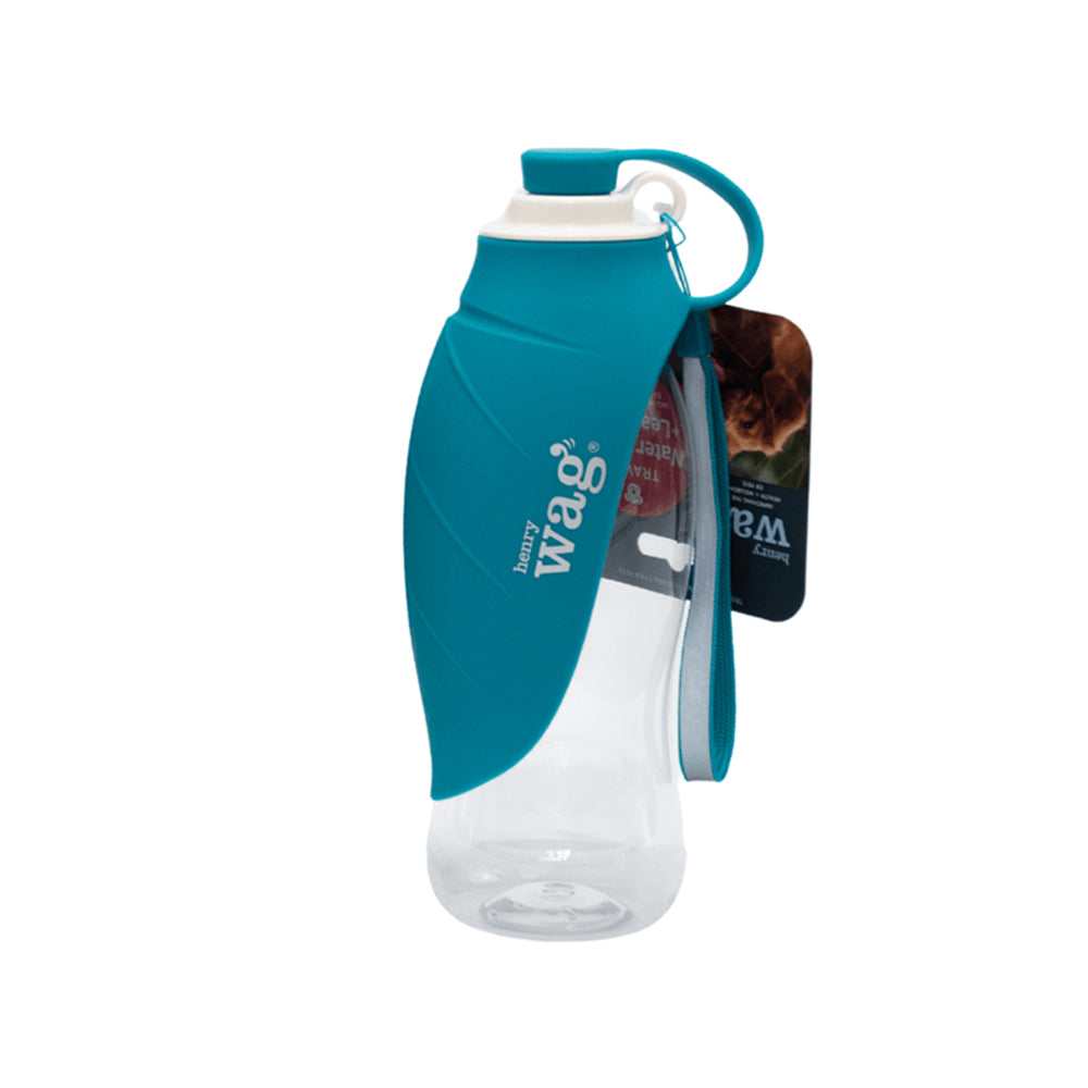Pet Water Bottle With Leaf Bowl
